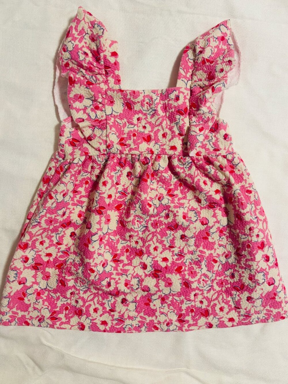 Zara Baby Girl Pink Floral Dress- NWOT, size 12-18 Months